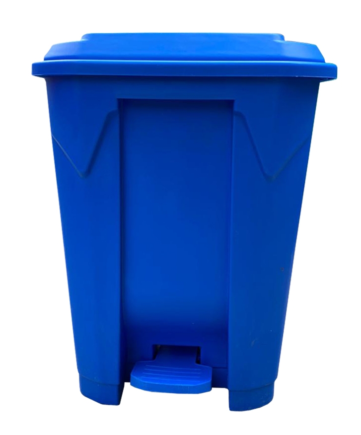 Mini Contenedor de Reciclaje en colores gris, azul, verde y amarillo